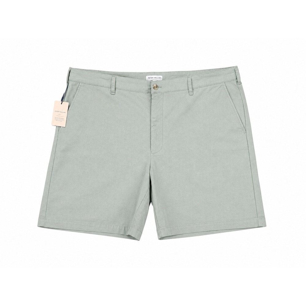 Peter Millar Crown Comfort Shorts Men's 40 Sage Green Stretch Golf Chino NWT